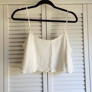 HYFVE Cream crop Camisole Top